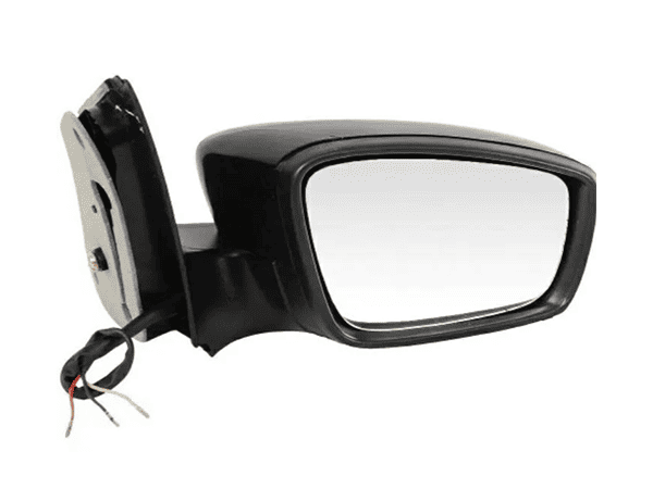 door mirror black electronic manual