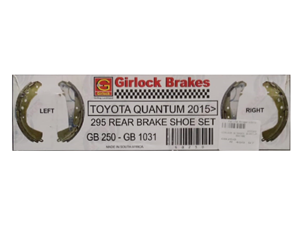 girlock quantum brake shoes